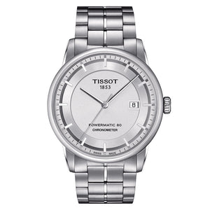 Tissot Luxury Powermatic 80 Silver Dial Silver Steel Strap Watch For Men - T086.408.11.031.00 Authentic Buy Shop Now