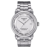 Tissot Luxury Powermatic 80 Silver Dial Silver Steel Strap Watch For Men - T086.408.11.031.00 Authentic Buy Shop Now