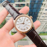 Tissot T Classic Ballade Powermatic 80 Lady Silver Dial Brown Leather Strap Watch For Women - T108.408.26.037.00 Authentic Buy Shop Now
