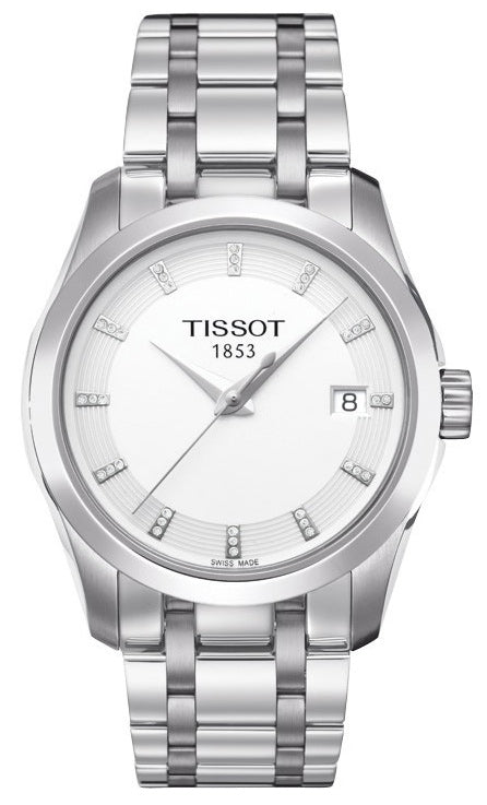 Tissot T Classic Couturier Watch For Women - T035.210.11.016.00 Authentic Buy Shop Now
