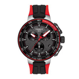 Tissot T Race Cycling Vuelta Black Dial Two Tone Rubber Strap Watch For Men - T111.417.37.441.01 Authentic Buy Shop Now