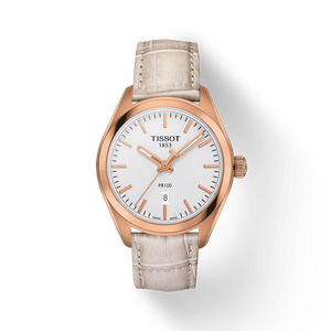 Tissot T Classic PR 100 Lady White Dial Watch For Women - T101.210.36.031.00 Authentic Buy Shop Now