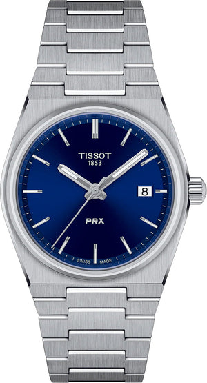 Tissot PRX Blue Dial Silver Steel Strap Watch For Men - T137.210.11.041.00 Authentic Buy Shop Now