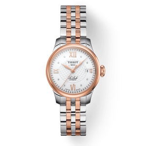 Tissot Le Locle Automatic Lady Silver Dial Two Tone Steel Strap Watch For Women - T41.2.183.16 Authentic Buy Shop Now