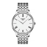 Tissot T Classic Tradition 5.5 White Dial Watch For Men - T063.409.11.018.00 Authentic Buy Shop Now