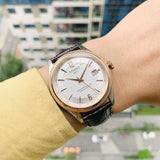 Tissot T Classic Ballade Powermatic 80 Lady Silver Dial Brown Leather Strap Watch For Women - T108.408.26.037.00 Authentic Buy Shop Now