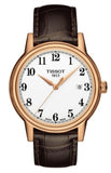 Tissot Carson White Dial Brown Leather Strap Watch For Women - T085.210.36.012.00 Authentic Buy Shop Now