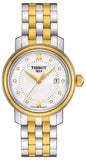 Tissot T Classic Bridgeport Mother of Pearl Dial Two Tone Steel Strap Watch For Women - T097.010.22.116.00 Authentic Buy Shop Now