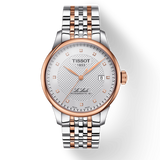 Tissot Le Locle Powermatic 80 Silver Dial Two Tone Steel Strap Watch For Men - T006.407.22.036.01 Authentic Buy Shop Now