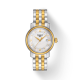 Tissot T Classic Bridgeport Lady White Mother of Pearl Dial Watch For Women - T097.010.22.118.00 Authentic Buy Shop Now
