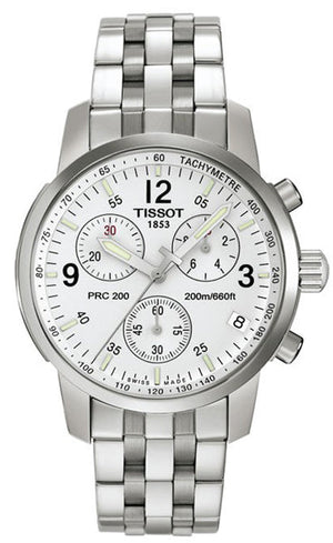 Tissot T Race PRC 200 Chronograph Steel Mens Watch T17.1.586.32 Authentic Buy Shop Now