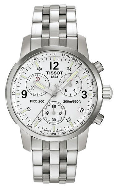 Tissot T Race PRC 200 Chronograph Steel Mens Watch T17.1.586.32 Authentic Buy Shop Now