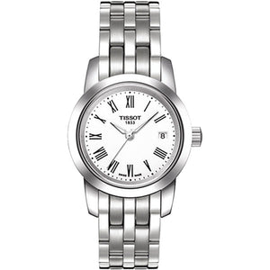 Tissot T Classic Dream White Dial Silver Steel Strap Watch For Men - T033.210.11.013.00 Authentic Buy Shop Now