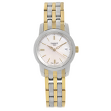 Tissot T Classic Dream Mother of Pearl Dial Two Tone Steel Strap Watch For Women - T033.210.22.111.00 Authentic Buy Shop Now