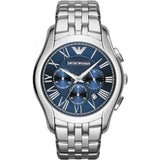 Emporio Armani Classic Navy Blue Dial Stainless Steel Watch For Men - AR1787 Authentic Buy Shop Now