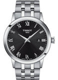 Tissot Classic Dream Black Dial Silver Steel Strap Watch For Men - T129.410.11.053.00 Authentic Buy Shop Now