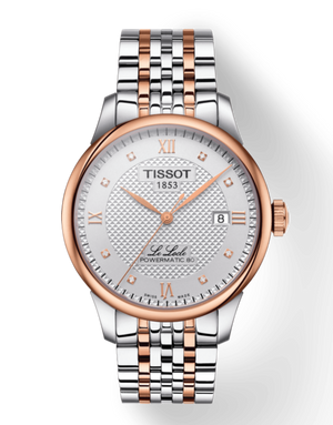 Tissot Le Locle Automatic Cosc Silver Dial Two Tone Steel Strap Watch For Men - T006.407.22.036.00 Authentic Buy Shop Now