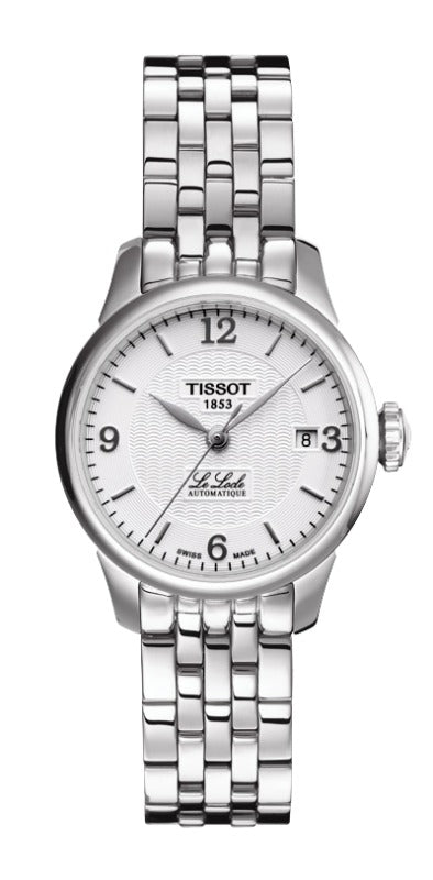 Tissot Le Locle Small Lady Automatic Silver Dial Silver Steel Strap Watch For Women - T41.1.183.34 Authentic Buy Shop Now