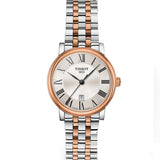 Tissot Carson Premium Lady Silver Dial Two Tone Steel Strap Watch For Women - T122.210.22.033.01 Authentic Buy Shop Now