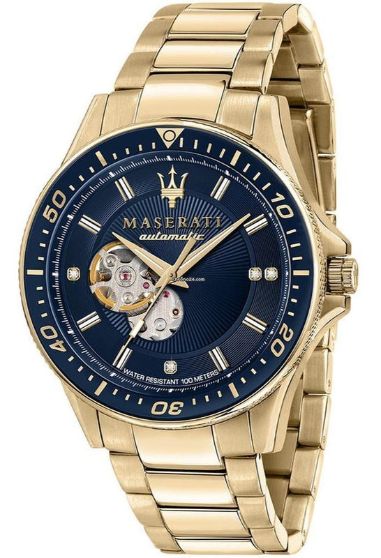 Maserati SFIDA Automatic Diamond Dial Limited Edition Watch For Men - R8823140004 Authentic Buy Shop Now