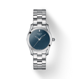 Tissot T Wave Donna Blue Dial Silver Steel Strap Watch For Women - T112.210.11.041.00 Authentic Buy Shop Now