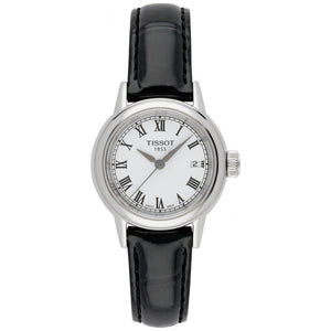 Tissot T Classic Carson White Dial Brown Leather Strap Watch For Women - T085.210.16.013.00 Authentic Buy Shop Now