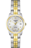 Tissot T Classic PR100 White Dial Two Tone Steel Strap Watch For Women - T049.210.22.032.00 Authentic Buy Shop Now