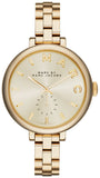 Marc Jacobs Sally Champagne Gold Dial Gold Steel Strap Watch for Women - MBM3363 Authentic Buy Shop Now