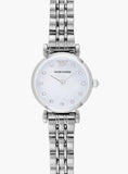 Emporio Armani Gianni Blue Dial Silver Steel Strap Watch For Women - AR1961 Authentic Buy Shop Now