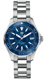 Tag Heuer Aquaracer Blue Dial Silver Steel Strap Watch for Women - WAY131S.BA0748 Authentic Buy Shop Now