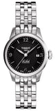 Tissot Le Locle Small Automatic Black Dial Silver Steel Strap Watch For Women - T41.1.183.54 Authentic Buy Shop Now