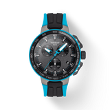 Tissot T Race Cycling Chronograph Black Dial Two Tone Rubber Strap Watch For Men - T111.417.37.441.05 Authentic Buy Shop Now