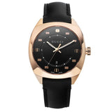 Gucci GG2570 Quartz Black Dial Black Leather Strap Watch For Women - YA142407 Authentic Buy Shop Now