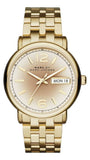 Marc Jacobs Fergus Gunmetal Grey Dial Gold Steel Strap Watch for Women - MBM3429 Authentic Buy Shop Now