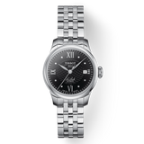 Tissot Le Locle Automatic Lady Black Dial Silver Steel Strap Watch For Women - T41.1.183.56 Authentic Buy Shop Now