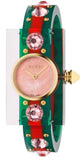 Gucci Vintage Web Pink Mother of Pearl Dial Two Tone Plastic Strap Watch For Women - YA143525 Authentic Buy Shop Now