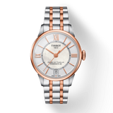 Tissot Chemin Des Tourelles Powermatic 80 Lady Silver Dial Two Tone Steel Strap Watch For Women - T099.207.22.118.02 Authentic Buy Shop Now