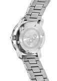 Movado Bold Crystal Dot Silver Dial Silver Steel Strap Watch For Women - 3600334 Authentic Buy Shop Now