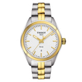 Tissot T Classic PR 100 White Dial Two Tone Steel Strap Watch for Men - T101.410.22.031.00 Authentic Buy Shop Now