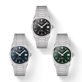 Tissot PRX Powermatic 80 Green Dial Silver Steel Strap Watch for Men - T137.207.11.091.00