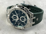 Maurice Lacroix Aikon Chronograph Green Dial Green Rubber Strap Watch for Men - AI1018-SS000-630-5 Authentic Buy Shop Now