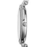 Michael Kors Darci Crystal Pink Dial Silver Stainless Steel Strap Watch for Women - MK3352 Authentic Buy Shop Now
