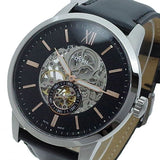 Fossil Townsman Skeleton Black Dial Black Leather Strap Watch for Men - ME3153 Authentic Buy Shop Now