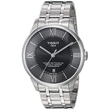 Tissot T Classic Chemin Des Tourelles Chronometer Black Dial Silver Steel Strap Watch For Men - T099.408.11.058.00 Authentic Buy Shop Now