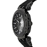 Tissot T Race Chronograph Anthracite Black Dial Black Silicone Strap Watch For Men - T115.417.37.061.03 Authentic Buy Shop Now