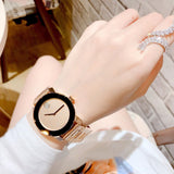 Movado Bold Rose Gold Dial Rose Gold Steel Strap Watch For Women - 3600335 Authentic Buy Shop Now