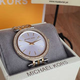 Michael Kors Darci Silver Dial Two Tone Stainless Steel Strap Watch for Women - MK3215 Authentic Buy Shop Now