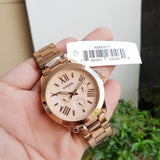 Fossil Cecile Rose Gold Dial Rose Gold Steel Strap Watch for Women - AM4511 Authentic Buy Shop Now