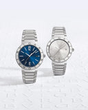 Bvlgari Bvlgari Lady Silver Dial Silver Steel Strap Watch for Women - BVLGARI103575 Authentic Buy Shop Now