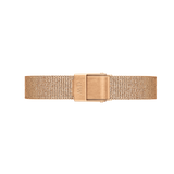 Daniel Wellington Quadro Melrose Green Dial Rose Gold Mesh Strap Watch For Women - DW00100437 Authentic Buy Shop Now